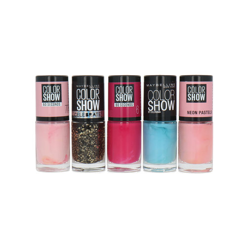 Maybelline Color Show Nagellak - Set 3 (set van 5)