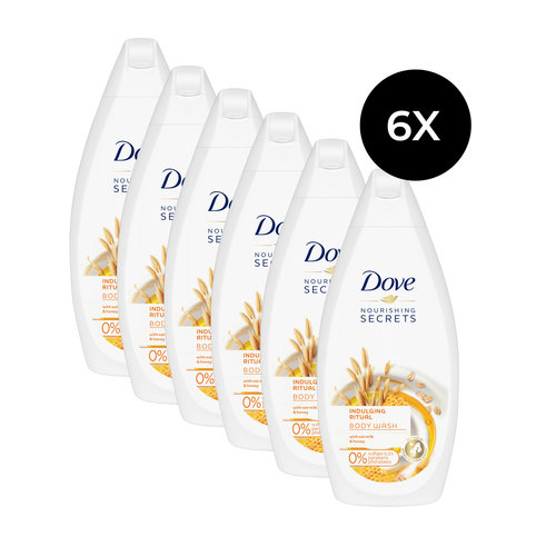 Dove Nourishing Secrets Indulging Ritual Body Wash - 6 x 500 ml