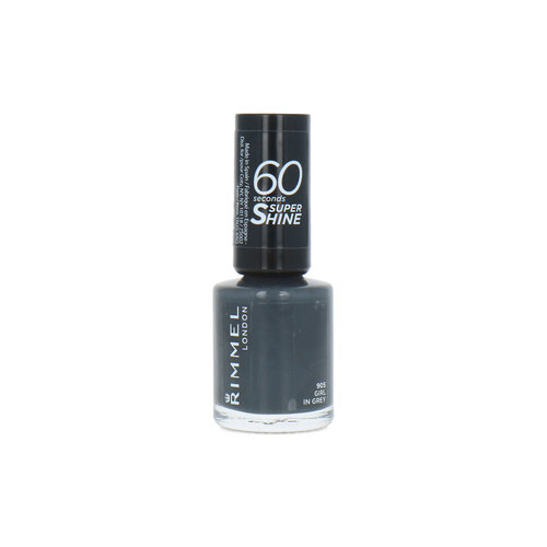 Rimmel 60 Seconds Super Shine Nagellak - 905 Girl In Grey