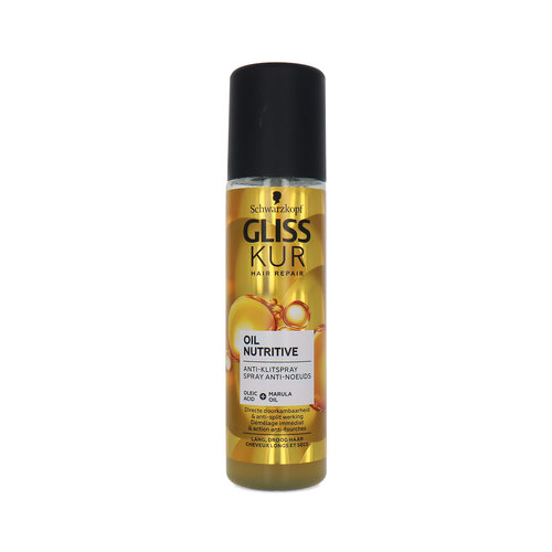 Schwarzkopf Gliss Kur Oil Nutritive Anti-Tangle Spray - 200 ml