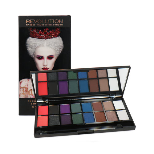 Makeup Revolution Shimmer & Matte Oogschaduw Palette - Dark Reign