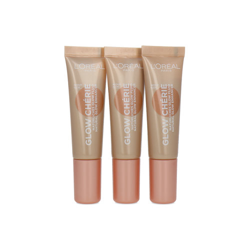 L'Oréal Glow Chérie Natural Glow Enhancer (3 x 12 ml) - Medium Glow