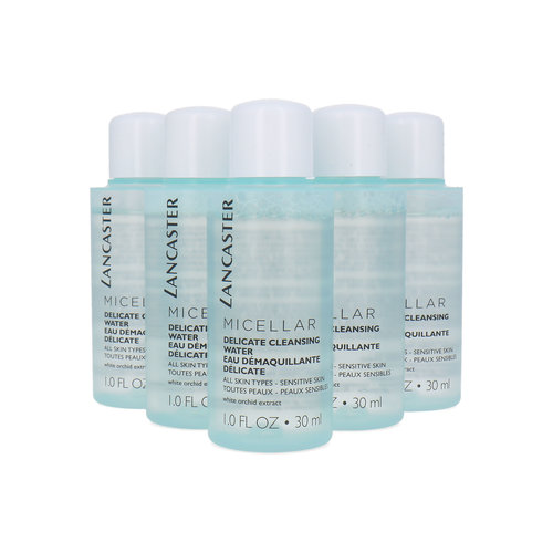 Lancaster Micellar Delicate Cleansing Water Testers - 5 x 30 ml