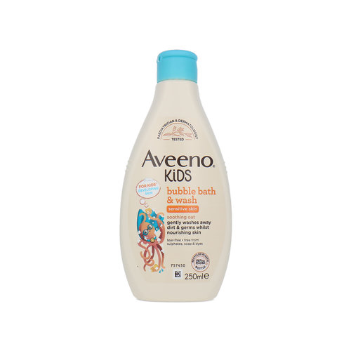 Aveeno Kids Bubble Bath & Wash - 250 ml