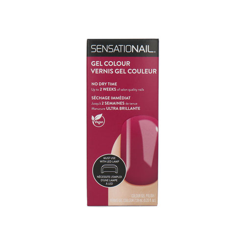 Sensationail Gel Color Nagellak - 71592 Raspberry Wine