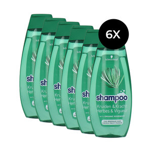 Shampoo Kruiden & Kracht - 6 x 400 ml