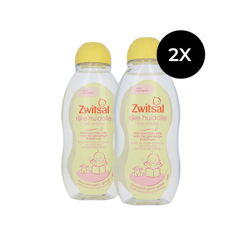 Zwitsal Huile de peau riche - 2 x 200 ml