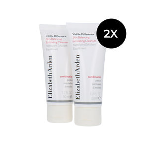 Visible Difference Skin Balancing Exfoliating Cleanser - 2 x 50 ml