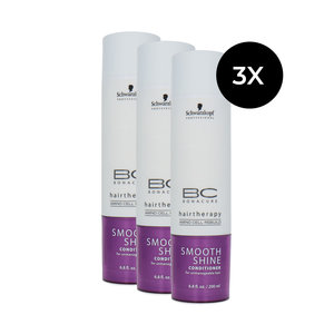 Bonacure Hairtherapy Smooth Shine Conditioner - 3 x 200 ml