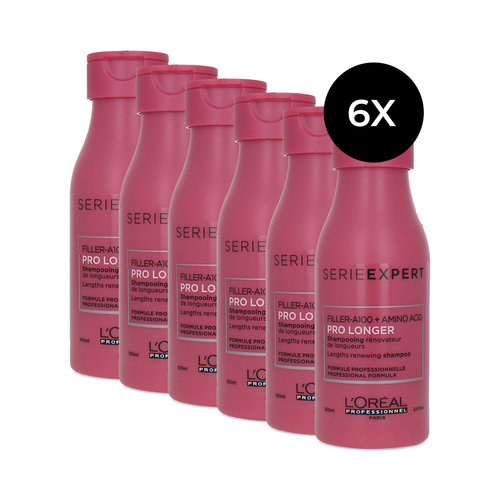 L'Oréal Professionel Serie Expert Pro Longer Length Renewing Shampoo - 6 x 100 ml