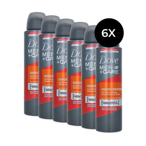 Men + Care Odor Defence Deodorant Spray - 150 ml (set van 6)