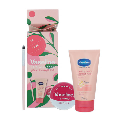 Vaseline It's All Rosy Gow On Cadeauset - 75 ml - 20 g