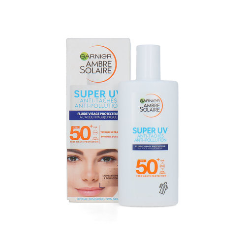 Garnier Ambre Solaire Sensitive Advanced Face Sun Fluid SPF50+ - 40 ml