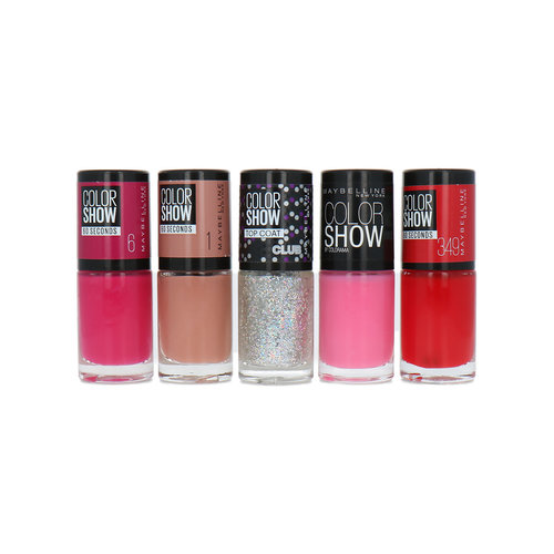 Maybelline Color Show Nagellak - Set 6 (set van 5)