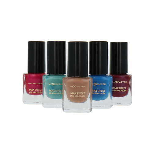 Max Factor Set 21 Mini Nagellak - 5 x 4,5 ml (set van 5)