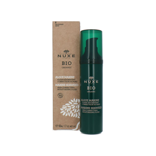 Nuxe Bio Organic Skin Correcting Moisturising Fluid 50 ml - Marine Seaweed