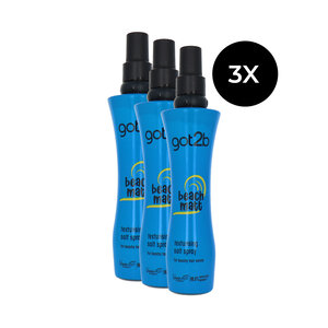 Got2b Beach Matt Texturizing Salt Spray - 3 x 200 ml