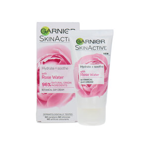 Skin Active Hydrate + Soothe With Rose Water Botanical Crème de jour - 50 ml