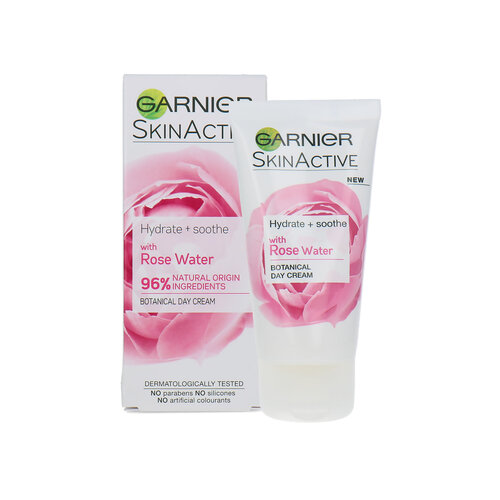 Garnier Skin Active Hydrate + Soothe With Rose Water Botanical Dagcrème - 50 ml