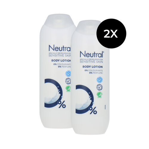 Neutral Sensitive Skin Lotion pour le corps - 2 x 250 ml