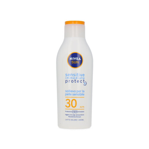 Nivea Sun Sensitive Immediate Protect SPF 30 Zonnebrandcrème - 200 ml