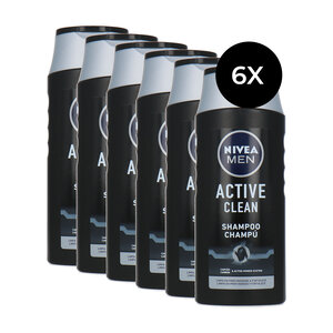 Men Active Clean Shampoo - 6 x 250 ml