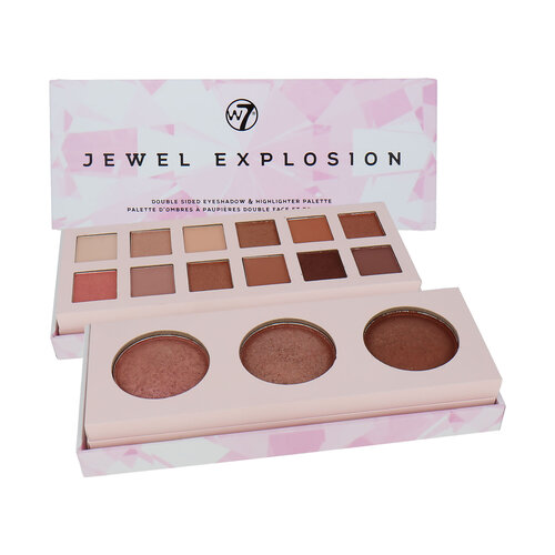W7 Jewel Explosion Double Sided Eyeshadow & Highlighter Palette