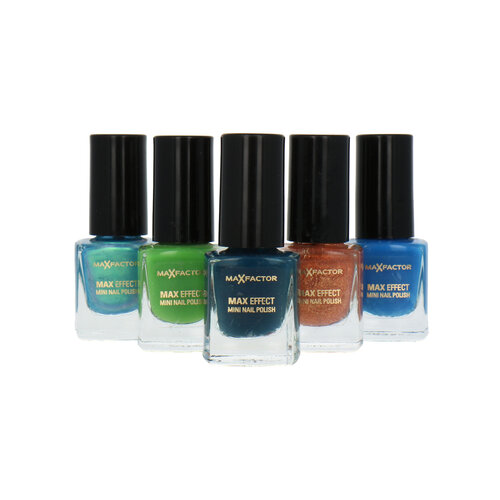 Max Factor Set 27 Mini Vernis à ongles - 5 x 4,5 ml (Ensemble de 5)