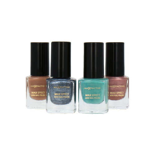 Max Factor Set 33 Mini Vernis à ongles - 4 x 4,5 ml (Ensemble de 4)