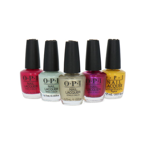 O.P.I Set A24 Mini Vernis à ongles (Ensemble de 5)