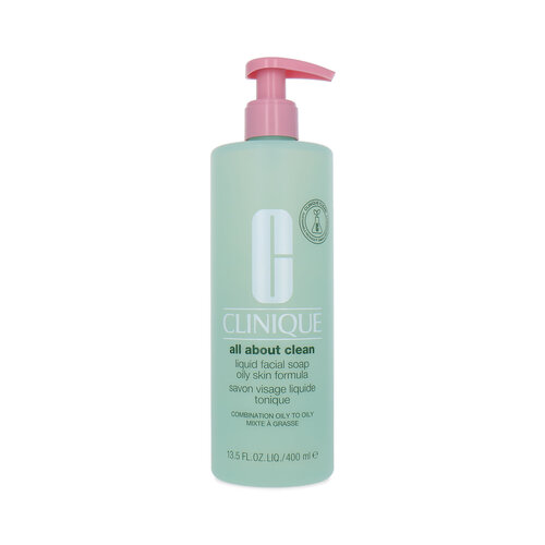 Clinique All About Clean Liquid Facial Soap Oily Skin Formula - 400 ml
