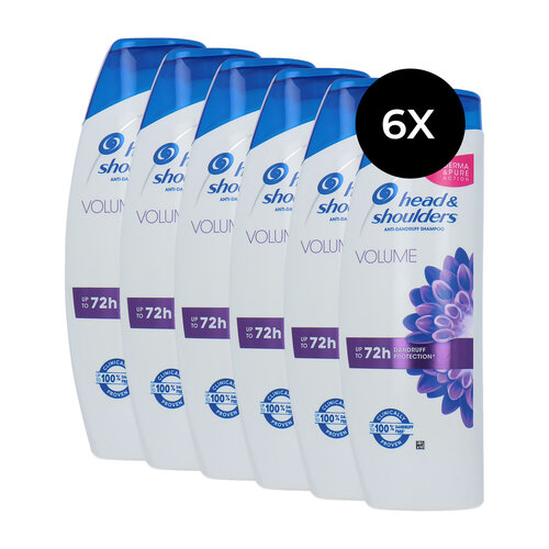 Head & Shoulders Volume Shampoo - 6 x 400 ml