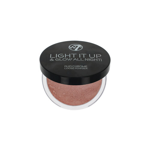 W7 Light It Up & Glow All Night Duo Chrome Poudre libre - No Vacancy