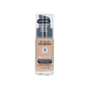 Colorstay Matte Finish Foundation - 300 Golden Beige (voor gecombineerde en vette huid)