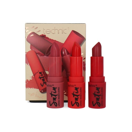 Technic Satin Lipsticks Soft Touch Cadeauset