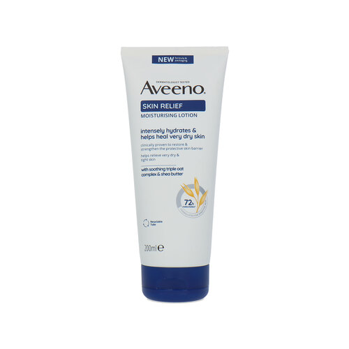 Aveeno Skin Relief Moisturising Lotion - 200 ml (Pour les peaux très sèches, sensibles et irritées)