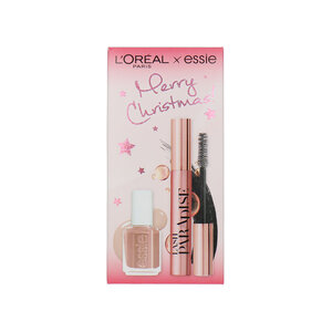 Merry Christmas Ensemble-Cadeau - Essie Not Just A Pretty Face + Lash Paradise