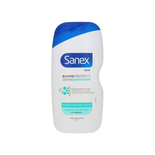 Sanex Biome Protect Dermo Moisturising Bath Foam - 450 ml (voor normale tot droge huid)