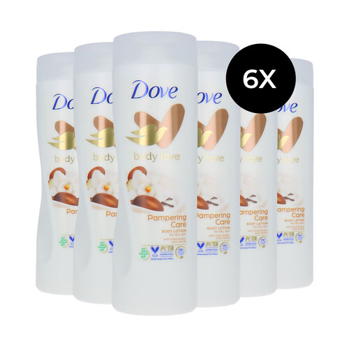Dove Body Love Pampering Care Lotion pour le corps - 6 x 400 ml