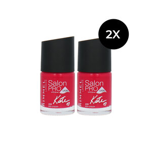 Salon Pro Nagellak - 239 Red Ginger (set van 2)