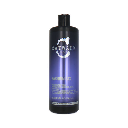TIGI Catwalk Fashionista Violet 750 ml Conditionneur - For Blondes and Highlights