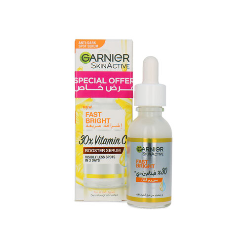 Garnier SkinActive Fast Bright 30X Vitamin C Booster Serum - 30 ml