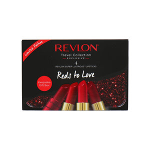 Super Lustrous Lipsticks Reds To Love Ensemble-Cadeau