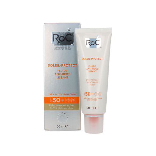 RoC Soleil-Protect Anti-Wrinkle Smoothing Fluid SPF 50+ - 50 ml