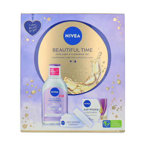 Nivea Beautiful Time Cadeauset - 400 ml-50 ml