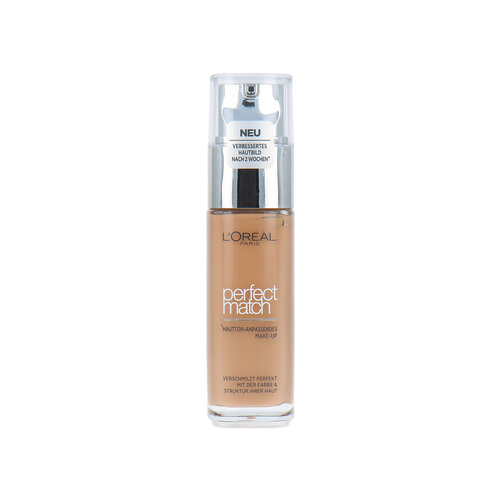 L'Oréal Perfect Match Foundation - 6.5.D/6.5.W Golden Toffee