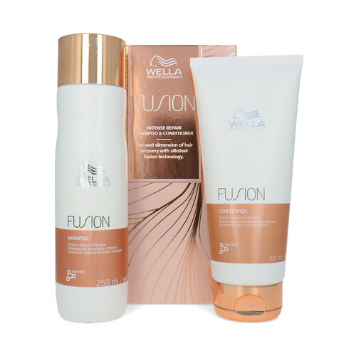 Wella Professional Fusion Shampoo + Conditioner Ensemble-Cadeau - 450 ml