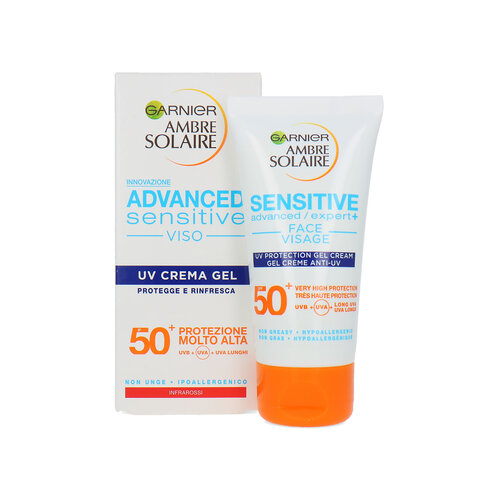 Garnier Ambre Solaire Advanced Sensitive Face UV Cream SPF 50+ - 50 ml