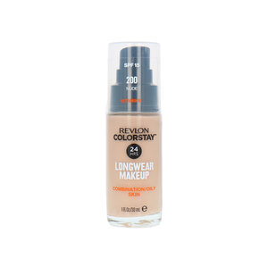 Colorstay Foundation With Pump - 200 Nude (Oily Skin)