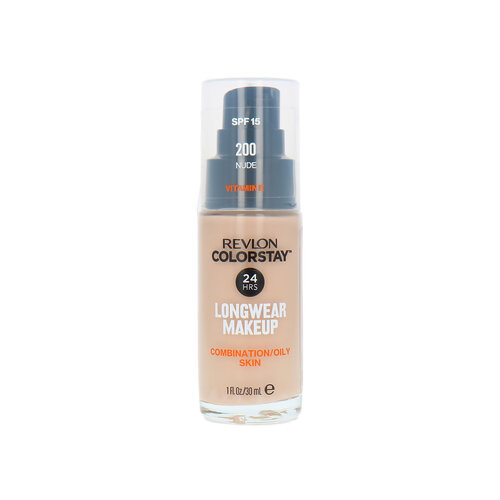 Revlon Colorstay Foundation With Pump - 200 Nude (Oily Skin)